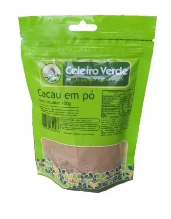 CACAU EM PÓ 100G - CELEIRO VERDE