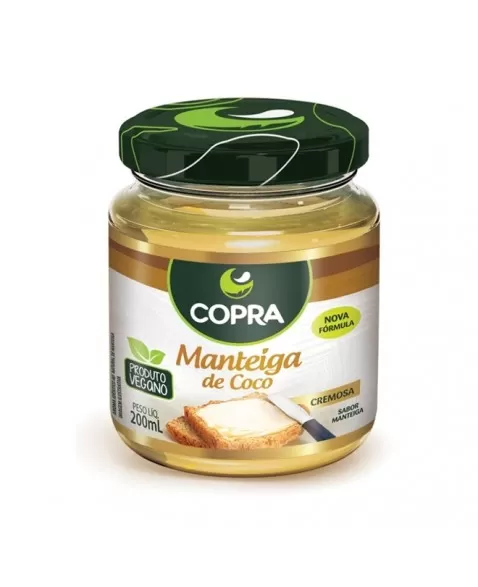 COPRA MANTEIGA DE COCO TRADICIONAL 200G