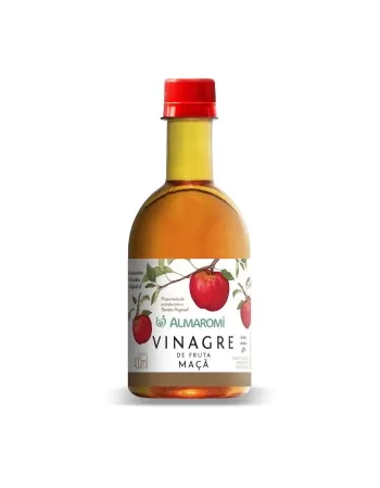 VINAGRE MAÇÃ PET 4% 400ML - ALMAROMI