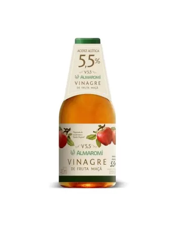 VINAGRE DE MAÇÃ 5,5% 400ML - ALMAROMI