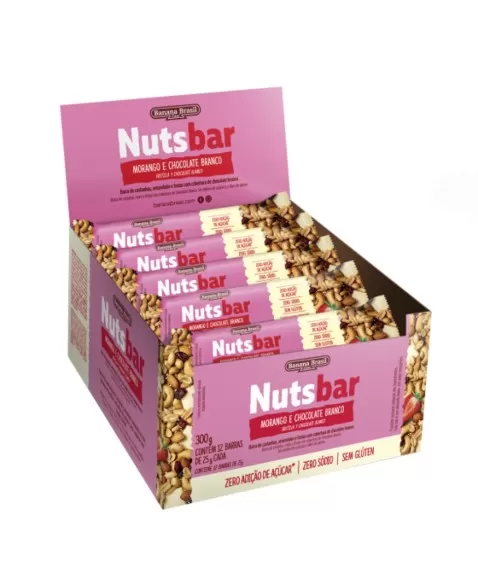 B BRASIL NUTS CHOCOLATE S/G 12X25G