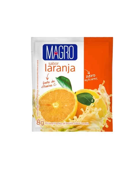 REFRESCO LARANJA ZERO 15X8G - MAGRO