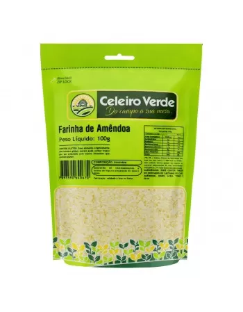 FARINHA DE AMÊNDOAS 100G - CELEIRO VERDE