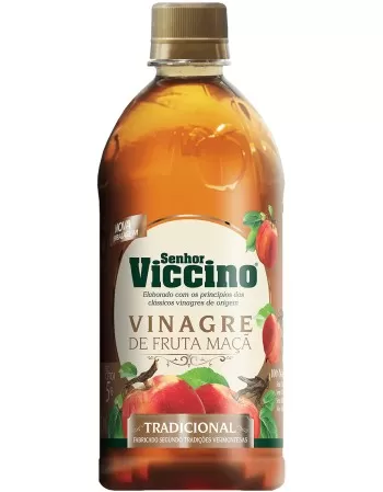 VINAGRE MAÇA SENHOR VICCINO TRADICIONAL 500ML - ALMAROMI