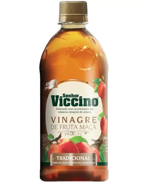 ALMAROMI VINAGRE MAÇA TRADICIONAL 500ML