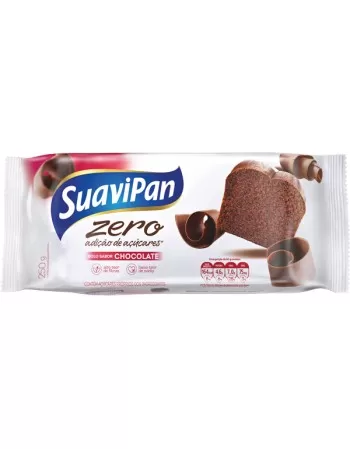 BOLO CHOCOLATE ZERO AÇÚCAR 250G - SUAVIPAN