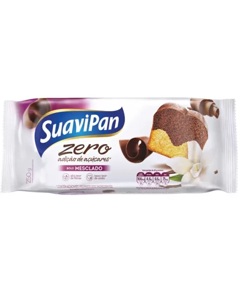 BOLO ZERO MESCLADO 250G - SUAVIPAN