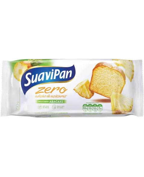 BOLO ZERO ABACAXI 250G - SUAVIPAN