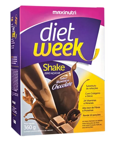 MAXINUTRI DIET WEEK SHAKE MOUSSE CHOCOLATE 360G