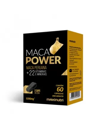 MACA PERUANA MACA POWER 60CPS - MAXINUTRI