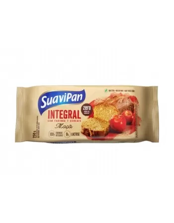 BOLO INTEGRAL MAÇÃ ZERO AÇÚCAR 250G - SUAVIPAN