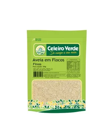 AVEIA EM FLOCOS FINOS 300G - CELEIRO VERDE