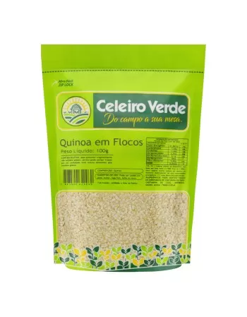 QUINOA EM FLOCOS 100G - CELEIRO VERDE