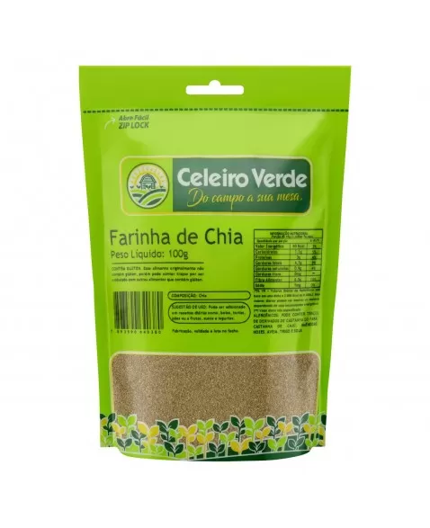 FARINHA DE CHIA 100G - CELEIRO VERDE