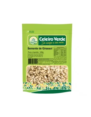 SEMENTE DE GIRASSOL 100G - CELEIRO VERDE