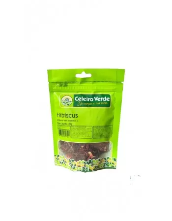 CHÁ DE HIBISCO 40G - CELEIRO VERDE