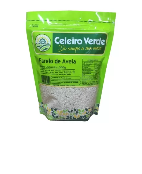 FARELO DE AVEIA 500G - CELEIRO VERDE