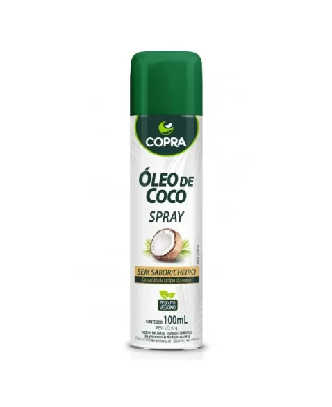 ÓLEO DE COCO SEM SABOR EM SPRAY 100ML - COPRA