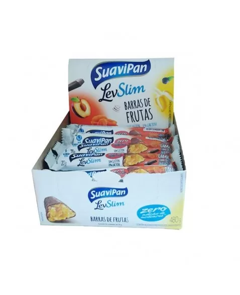 BARRA ZERO DAMASCO COM QUINOA 24X20G - SUAVIPAN