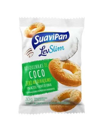 ROSQUINHA DE COCO 12X30G - SUAVIPAN