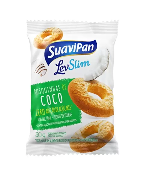 ROSQUINHA COCO 12X30G - SUAVIPAN