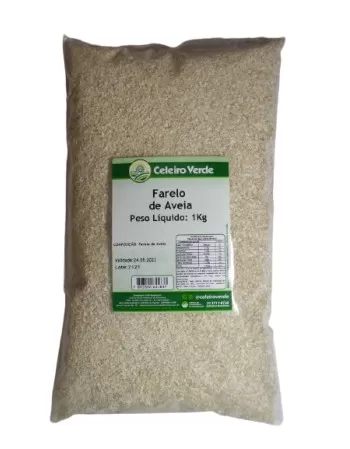 FARELO DE AVEIA 1KG - CELEIRO VERDE