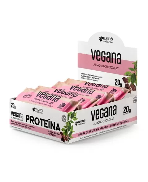 VEGANA CHOCOLATE SEM GLÚTEN 12X65G - HARTS