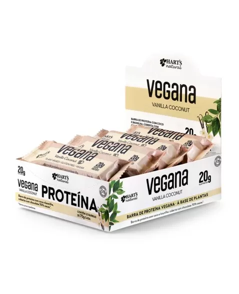 VEGANA BAUNILHA COCO SEM GLÚTEN 12X65G - HARTS