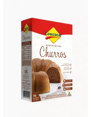 PO BOLO CHURROS ZERO 150G - LOWCUCAR