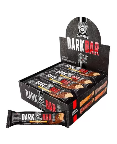 DARKNESS BAR PEANUT BUTTER 8X90G