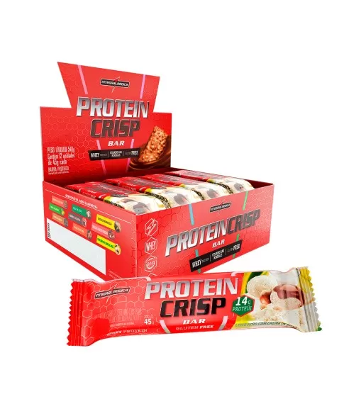 PROTEIN CRISP LEITE NINHO 12X45G - INTEGRALMEDICA