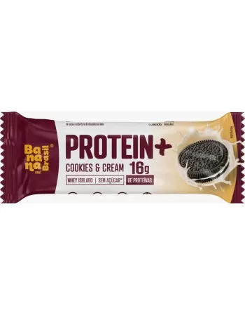 BARRA PROTEIN+ COOKIES S/G 9X50G - B BRASIL