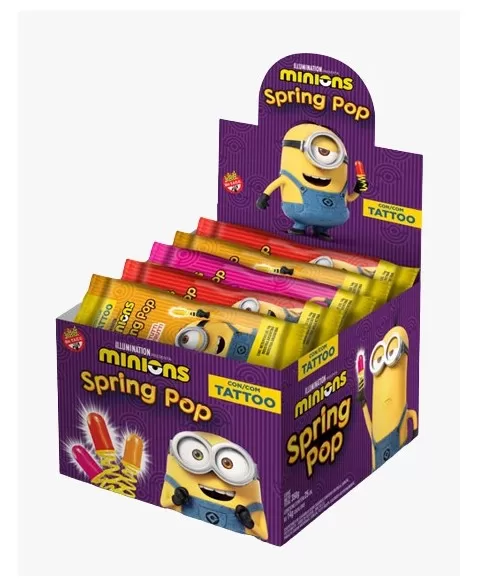 BENEVIA PIRULITO SPRING POP MINIONS 25X14G