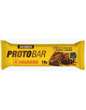 PROTOBAR BROWNIE CHOCO DC DE LEITE HAVANNA DP 8X70G - NUTRATA