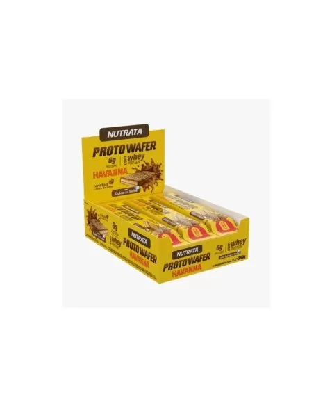 PROTO WAFER DOCE DE LEITE HAVANNA 12X30G - NUTRATA