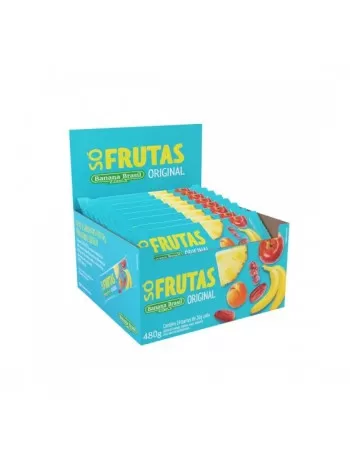 LEVITTA SALADA FRUTAS SEM GLÚTEN 24X20 - BANANA BRASIL