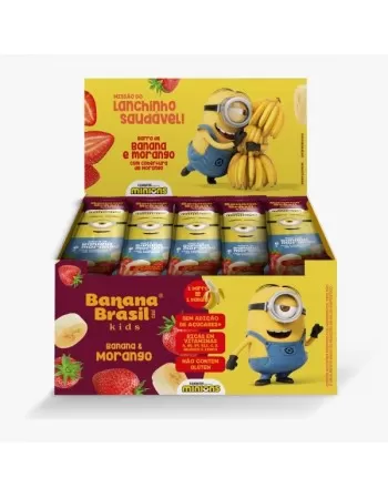 BARRA FRUTAS KIDS MORANGO 20X22G -B BRASIL