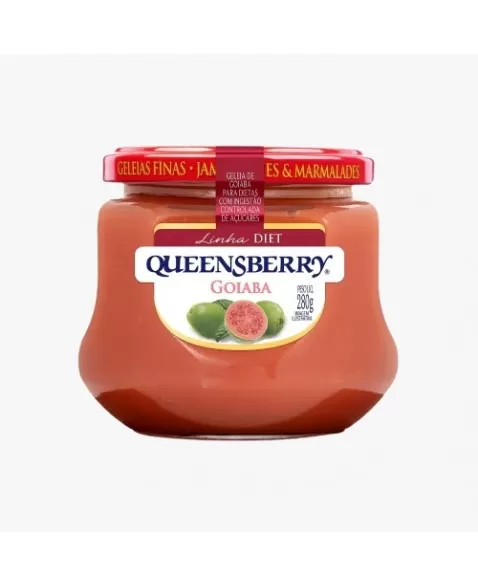 QUEENSBERRY GELEIA GOIABA DIET 280G