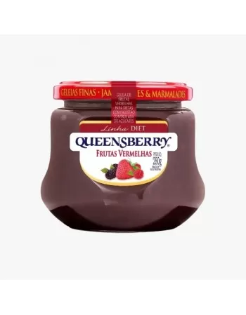 QUEENSBERRY GELEIA FRUTAS VERMELHAS DIET 280G