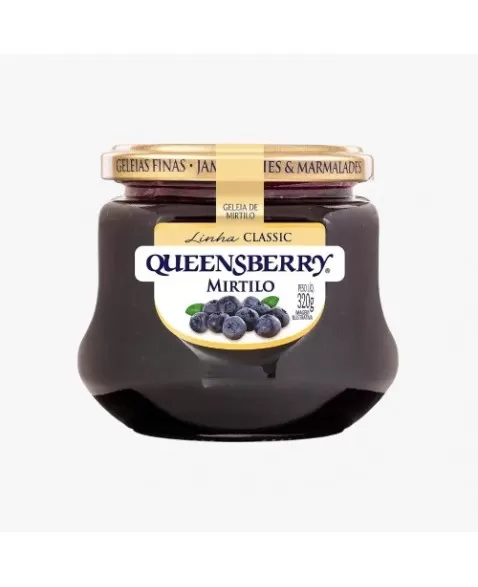 QUEENSBERRY GELEIA MIRTILHO CLASSIC 320G