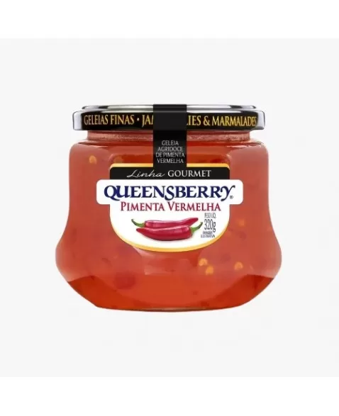 QUEENSBERRY GELEIA PIMENTA VERMELHA GOURMET 320G