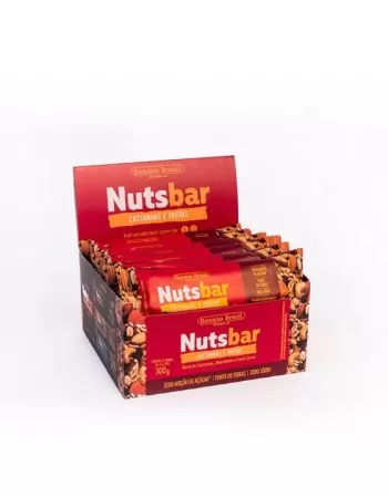 NUTS FRUTAS SEM GLÚTEN 12X25G - BANANA BRASIL