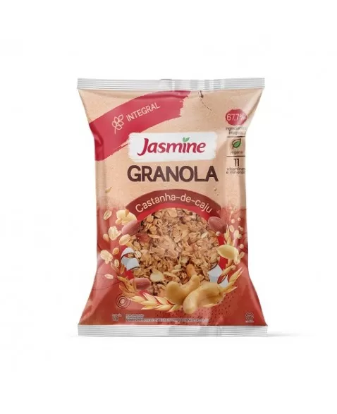 JASMINE GRANOLA INTEGRAL CASTANHA CAJU 1KG