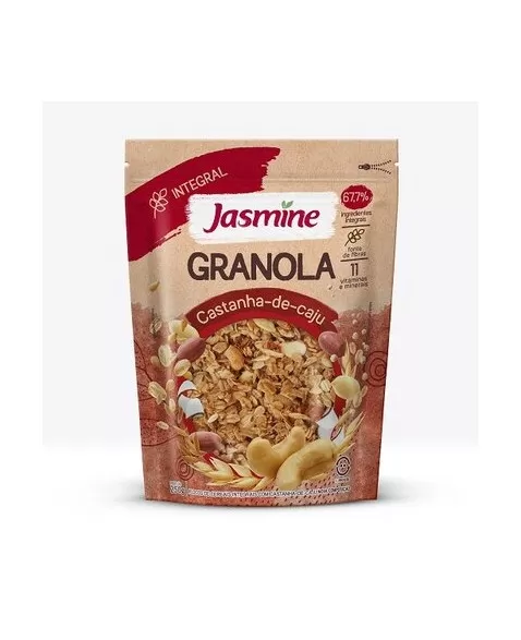 JASMINE GRANOLA INTEGRAL CASTANHA CAJU 250G