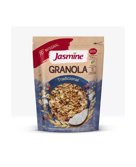 GRANOLA TRADICIONAL INTEGRAL 250G - JASMINE