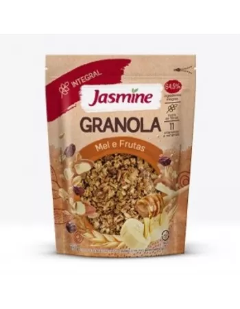 GRANOLA MEL E FRUTAS INTEGRAL 250G - JASMINE