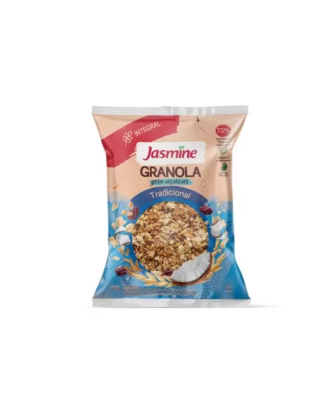 GRANOLA TRADICIONAL ZERO AÇÚCAR 850G - JASMINE