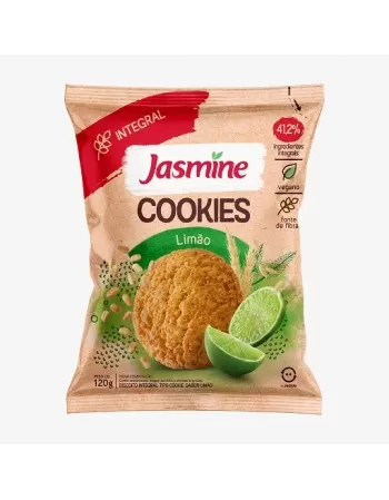 JASMINE COOKIES INTEGRAL LIMAO 120G