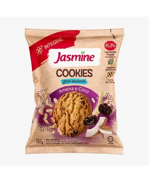 COOKIES ZERO AMEIXA E COCO 150G - JASMINE