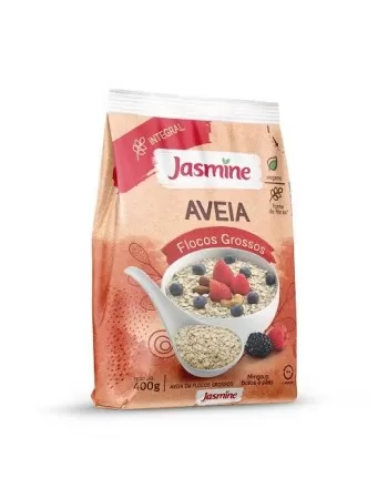 AVEIA FLOCOS GROSSOS INTEGRAL 400G - JASMINE